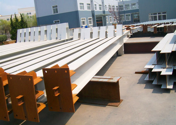 Hの形の鋼鉄の梁の構造スチールの製作の軽量の鋼鉄の梁
