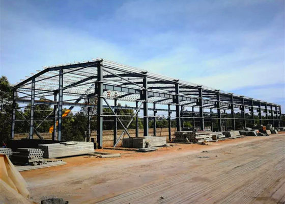 軽いPEBの鋼鉄建物の金属の農業の倉庫の構造サポート