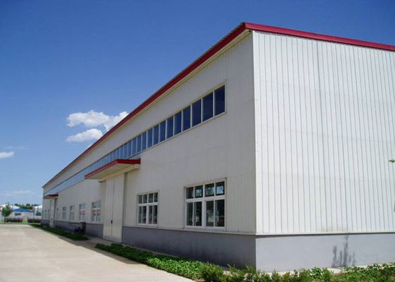 ASTM A36は鉄骨構造の倉庫の生産の研修会を組立て式に作った