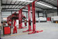 Q235B / Q355Bの研修会のためのプレハブの金属のガレージ/鉄骨フレームの倉庫の構造