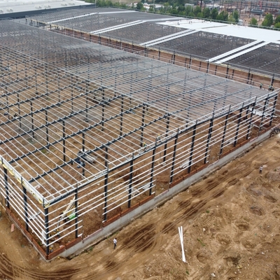 プレハブ鉄骨構造建物 Q235B Q355B ASTM A36 認証