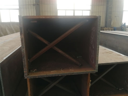 溶接されたHビーム鋼Q235BQ355BASTMA36 建設用