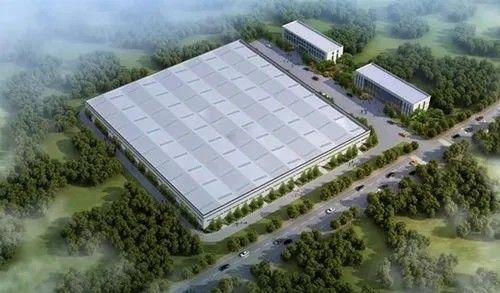 工業用ブリッジクレーン付きの製鋼構造工房