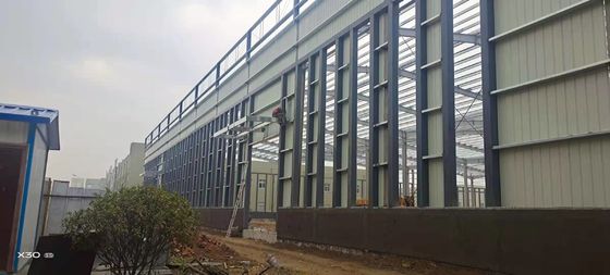 安価/経済的な コンクリート製の建物が 工業用構造鋼材の工房