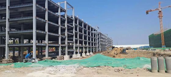 安価/経済的な コンクリート製の建物が 工業用構造鋼材の工房