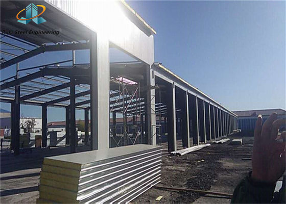 ISO/CE/GB/BV/SGS/Aisc 工場製 鉄筋構造 軽金属枠構造 ワークショップ