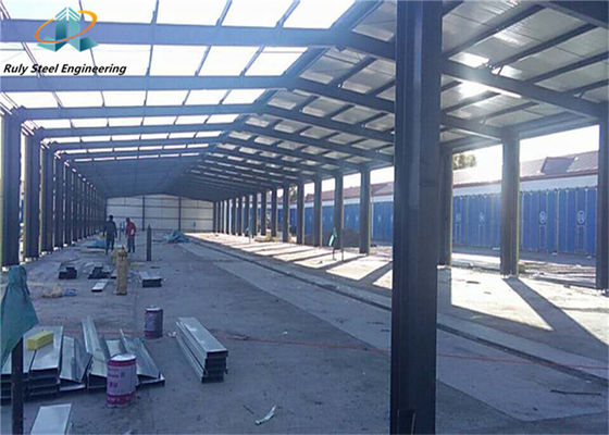 長寿命 迅速な建築 塗装済み プリファブリック 倉庫/ワークショップ/ハンガー 鉄筋構造