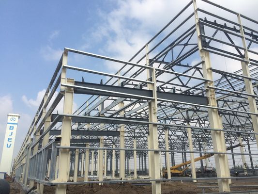 広範囲鋼鉄構造 工業用品 建設 金属 プリファブリックビル 倉庫