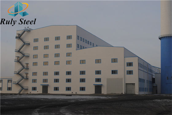産業用建物倉庫のための鋼鉄構造 プロフェッショナルデザイン プリファブリックアウトドアガルバン化フレーム