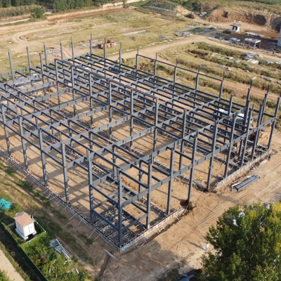 倉庫ワークショップ工場用プレハブ鋼構造建物