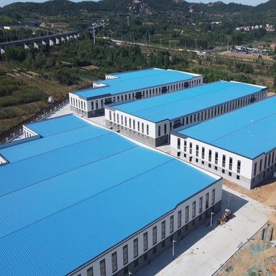 1.8mm 亜鉛メッキ鋼構造倉庫プレハブ建物