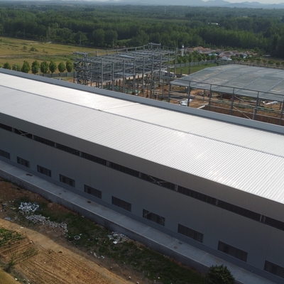 岩毛隔熱付きの製鋼工房の建物