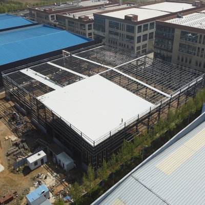2.5 ショット 吹き飛ばし 鋼鉄構造 工房 工事前建築