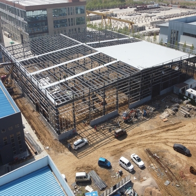 一階建ての製鋼倉庫 建築 オーダーメイドサイズ