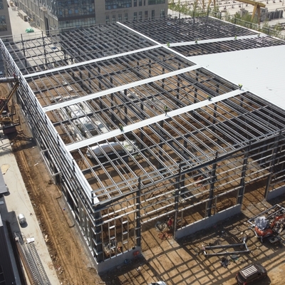 50年寿命CE認証付きプレハブ鉄骨構造建物