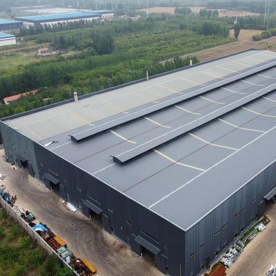 大スパン亜鉛メッキフレーム付きカスタマイズ可能な鉄骨構造ワークショップ