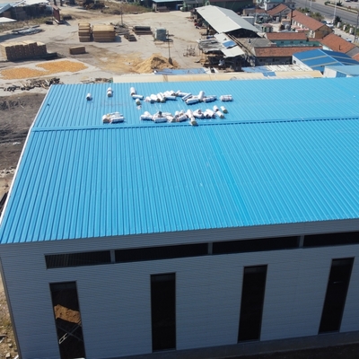 岩毛隔熱付きの製鋼工房の建物