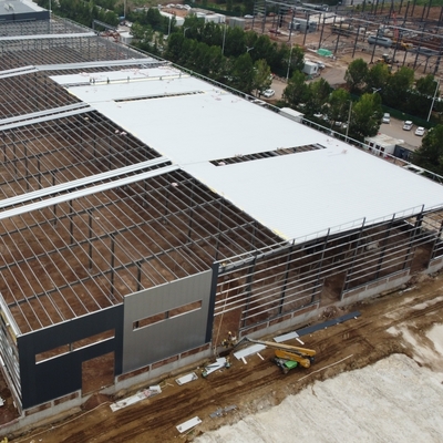 カスタマイズ可能なプレハブ鋼鉄建築物、50年寿命