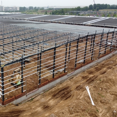 重工業用鉄骨構造ワークショップ プレハブ建築