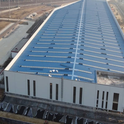 プレハブ鋼構造ワークショップ Q235B Q355B ASTM A36 50年寿命