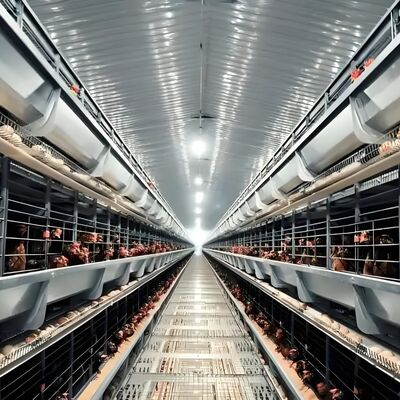 プリファブリックビルド 鶏屋 鋼筋構造 鶏場 鶏場 牛棚用鋼筋建築枠