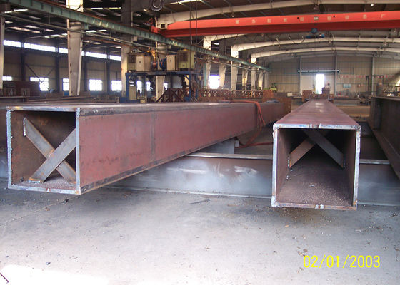 ボックス鋼コラムファブリケーター Q235B Q355B ASTM A36 構造ビーム