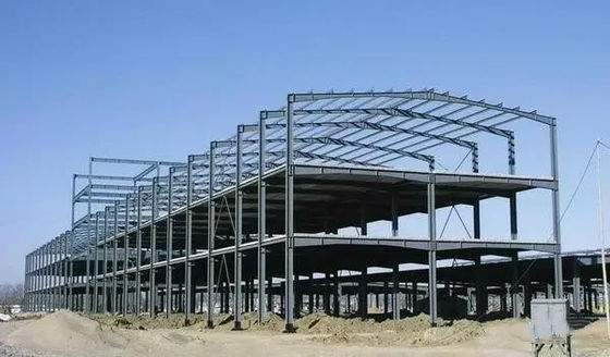多階建ての鋼鉄構造倉庫 Q235B Q355B 50年