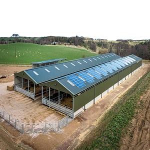 カスタム牛舎 鋼構造 プレハブ牛舎 酪農場 農業用建物